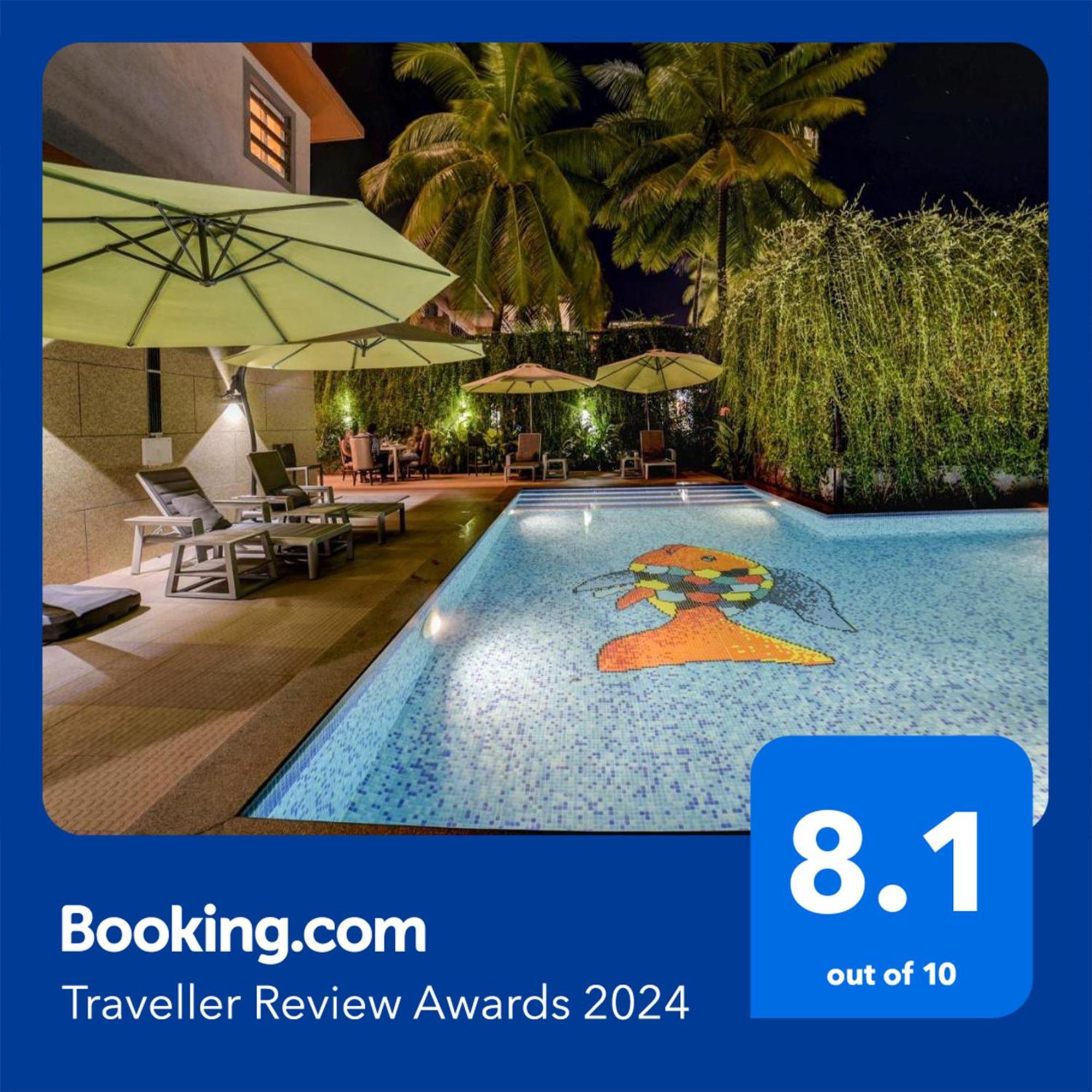 Fabhotel Prime Sarala Crown With Pool - Nr Calangute Beach المظهر الخارجي الصورة